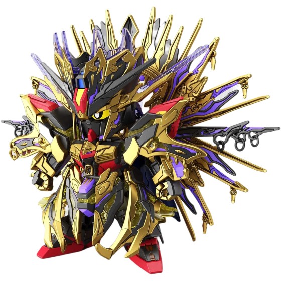 BANDAI NAMCO Entertainment Bandai Hobby - SD Gundam World Heroes - #14 Qiongqi Strike Freedom Gundam, Bandai Spirits SDGW Model Kit