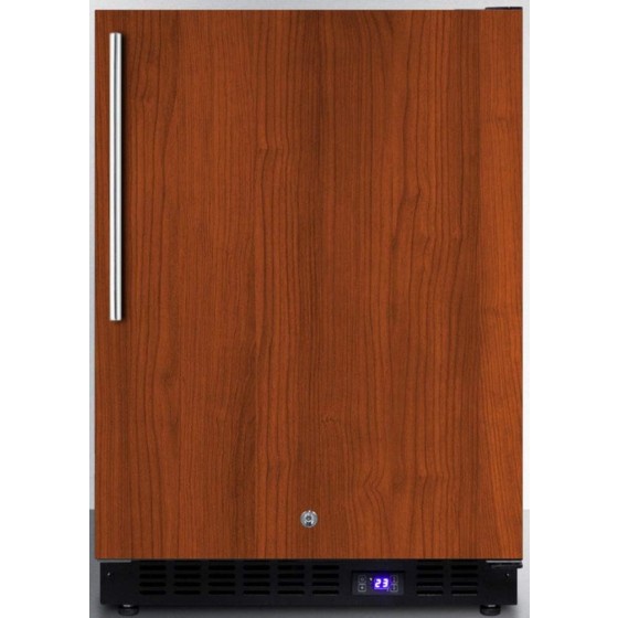 Summit 24” Freezer with Ice Maker, Built-in Outdoor Freezer, 4.72 cu.ft Capacity, Panel Ready*- SPFF51OSIFIM (*Panels Not Included)
