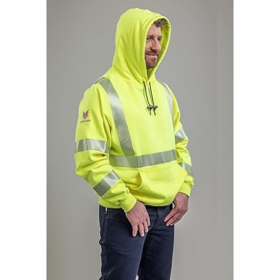 DRIFIRE FR Hi-Vis Pullover Hoodie Class 3